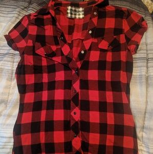 Kids Plaid T-shirt